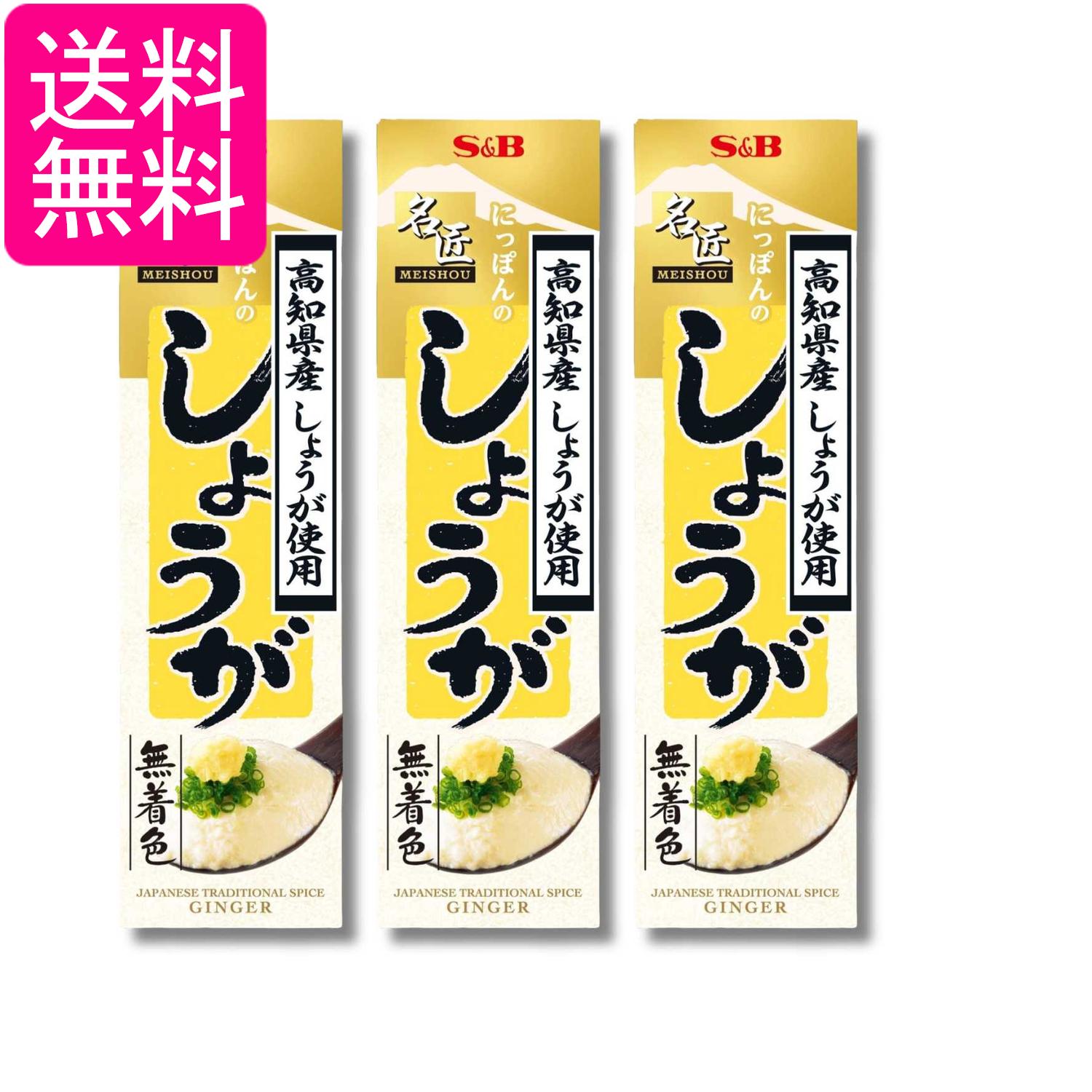 3個セット エスビー食品 名匠 にっぽんの しょうが 31g 送料無料