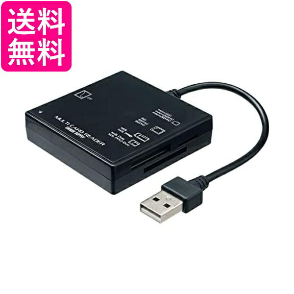 サンワサプライ ADR-ML23BKN USB2.0 カードリーダー 送料無料 【G】