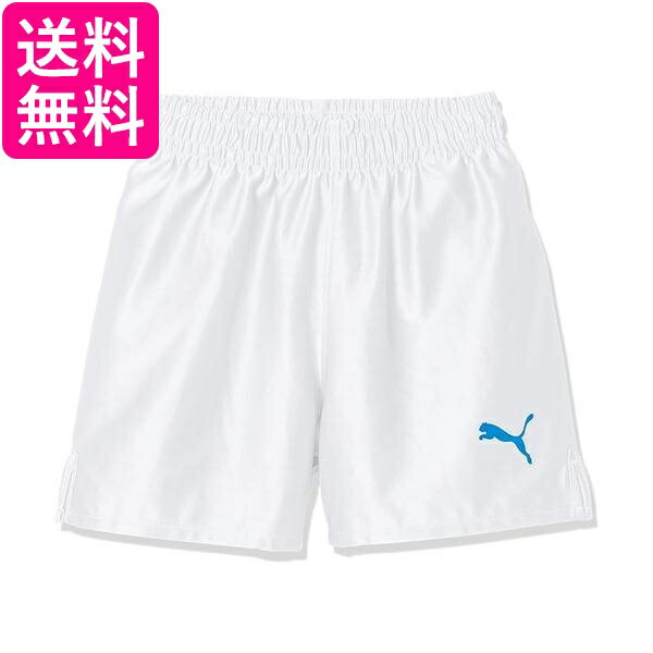 プーマ サッカー ゲームパンツ LIGA コア ジュニア キッズ 729970 プーマ ホワイト/エレクトリック ブルー10 160cm 送料無料 【G】