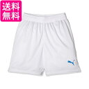 プーマ ゲームパンツ LIGA コア ジュニア 729972 キッズ プーマホワイト/エレクトリックブルー06 130 サッカー 送料無料 【G】