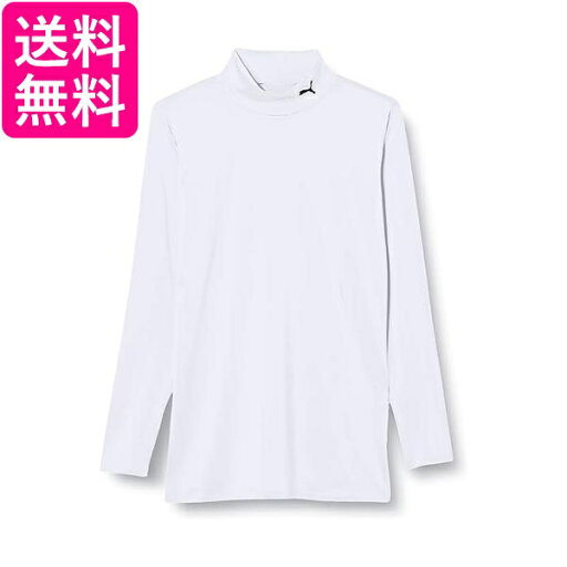 プーマ コンプレッション モックネック 長袖シャツ 656331 メンズ プーマホワイト/プーマブラック04 XXL 送料無料 【G】 プーマ コンプレッション モックネック 長袖シャツ 656331 メンズ プーマホワイト/プーマブラック04 XXL 送料無料 【G】