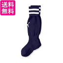 プーマ ライン入り ジュニア ストッキング 729882 ピーコート/プーマ ホワイト06 16.0-18.0cm 送料無料 【G】