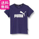 プーマ 半袖 Tシャツ カジュアル ESS ロゴ ボーイズ ピーコート06 140 送料無料 【G】
