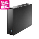 IODATA HDJA-UT4R USB3.2 Gen1(USB3.0)/2.0対応外付けハードディスク(電源内蔵モデル) 4TB 送料無料 【G】