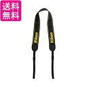 Nikon ネックストラップ 一眼レフ用 ニコンロゴ AN-DC16 ブラック ANDC16 送料無料 【G】