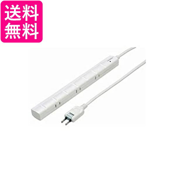 YAZAWA(ヤザワコーポレーション) 3P対応スリムタップ 7口 5m Y02YJKP705WH 送料無料 【G】