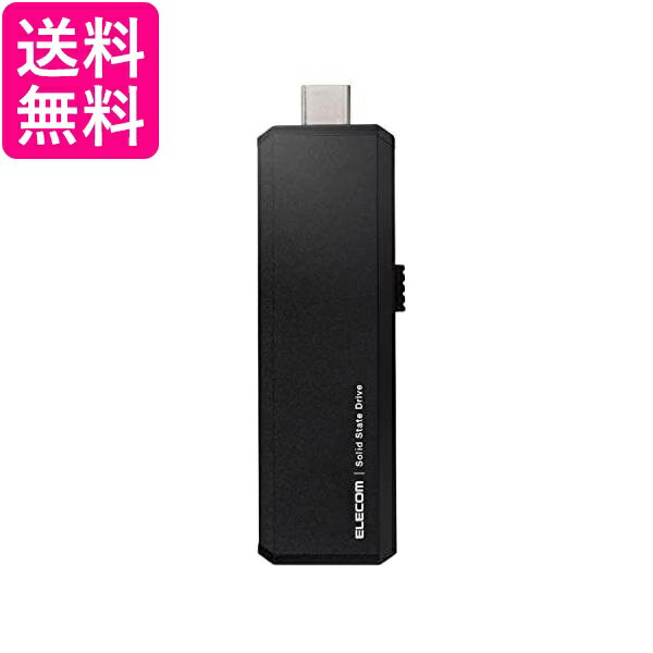 エレコム 外付けSSD 1TB USB3.2（Gen1）対応 スライド式 Type-C＆Type-A両対応 ブラック ESD-EWA1000GBK 送料無料 【G】