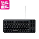 エレコム 有線キーボード メンブレン式 コンパクトサイズ ブラック TK-FCM103BK 送料無料 【G】