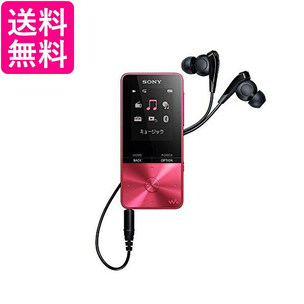ソニー ウォークマン Sシリーズ 16GB NW-S315 MP3プレーヤー Bluetooth対 ビビッドピンク NW-S315 P 送料無料 【G】