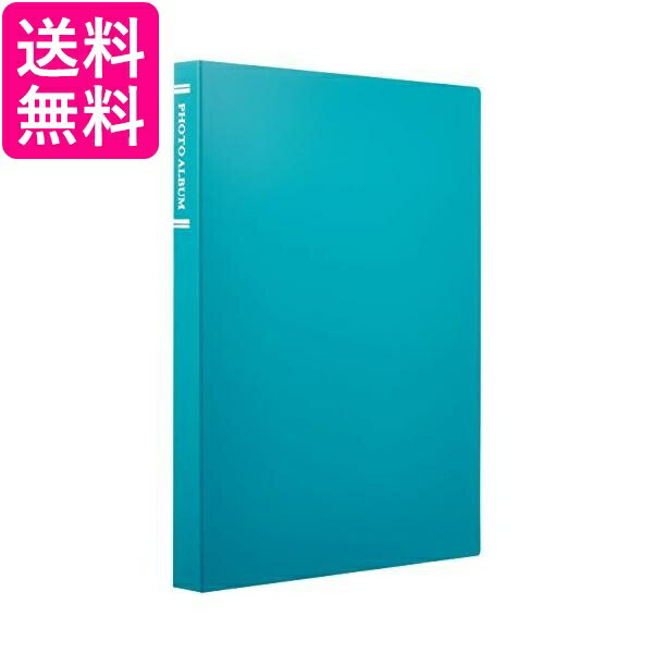 ナカバヤシ 超透明 ポケットアルバム KG判88枚収納 ブルー CTPKG-80-BU 送料無料 【G】