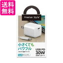 PGA Premium Style USB PD dA_v^ zCg PG-PD30AD02WH  yGz