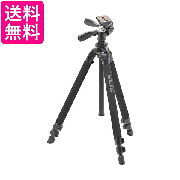 SLIK 三脚 エイブル 400 DX-LE N 3段 中型 107973 送料無料 【G】