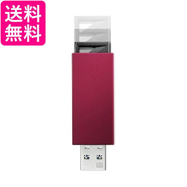 ACI[f[^ U3-PSH64GR USB3.1 Gen1iUSB3.0j2.0Ή USB[ 64GB bh  yGz