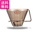 メリタ Melitta コーヒー ドリッパー 日本製 計量スプーン付き 目盛り付き プラスチック製 4~8杯用 ブラウン 送料無料 【G】