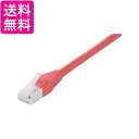 BUFFALO ツメの折れないLANケーブル カテゴリー6 ストレート スタンダード 1m ピンク BSLS6NU10PK2 送料無料 【G】