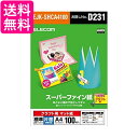 エレコム インクジェット用紙 スーパーファイン クラフト用 マット紙 A4 100枚 クラフト用 標準 片面 0.165 mm 日本製 送料無料 【G】