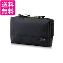 エレコム ポーチ バッグインバッグ アクセサリ ガジェット収納 6つの仕切りポケット付き CORDURA1000(撥水 高耐久) ブラック 送料無料 【G】