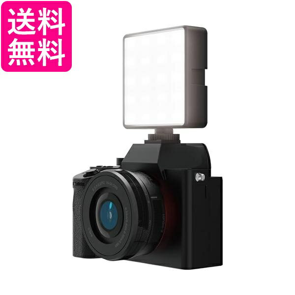 ���쥳�� LED ���饤�� 8cm��8cm 3���⡼�� 5�ʳ�Ĵ�� 2000mAh USB����(Type-C) �����֥���°(A-C1.5m) �֥�å� DE-L05BK ����̵�� ��G��