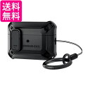 エレコム AVA-AP4ZEROLBK ブラック AirPods Pro 2 第2世代 2022年 用 ケース 耐衝撃 衝撃吸収 カラビナ付き 送料無料 【G】
