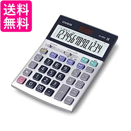 カシオ 本格実務電卓 14桁 日数&時間計算 グリーン購入法適合 デスクタイプ DS-40DC 送料無料 【G】 カシオ 本格実務電卓 14桁 日数&時間計算 グリーン購入法適合 デスクタイプ DS-40DC 送料無料 【G】