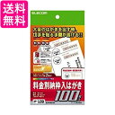 エレコム 料金別納枠入はがき (100枚入り) EJH-BH100 送料無料 【G】