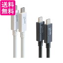 ゴッパ USB3.2Gen2x2 対応Type-C USBケーブル 100cm USB PowerDelivery最大100W(20V5A) ブラック GP-CCU325A10MB 送料無料 【G】(2)