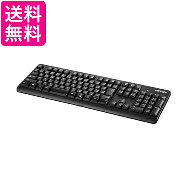 バッファロー BSKBB110BK(ブラック) 無線キーボード 日本語配列 108キー 送料無料 【G】