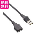 バッファロー どっちもUSB2.0延長ケーブル 3m ブラック BSUAADU230BKA 送料無料 【G】(2)