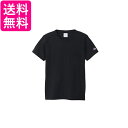 チャンピオン CW-X336 ブラック L Tシャツ 半袖 丸首 COTTON USA ワンポイントロゴ ショートスリーブポケットTシャツ 送料無料 【G】