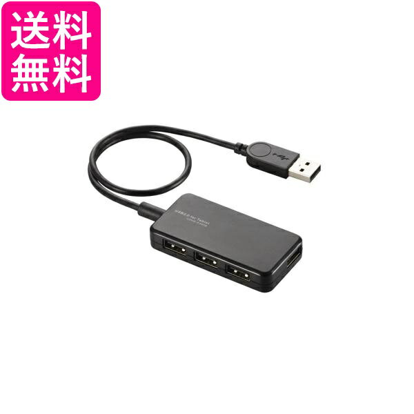 ���쥳�� USB�ϥ� 2.0 �Х��ѥ ���֥�åȸ��� �����󥰥��ͥ��� 4�ݡ��� �֥�å� U2HS-A402BBK ����̵�� ��G��