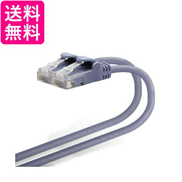 エレコム LANケーブル CAT6 1m 爪折れ防止コネクタ やわらか ブルー LD-GPY BU1 送料無料 【G】