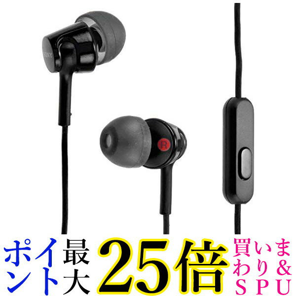 SONY イヤホン ソニー MDR-EX155AP B ブラック イヤホン カナル型 リモコン・マイク付き 送料無料