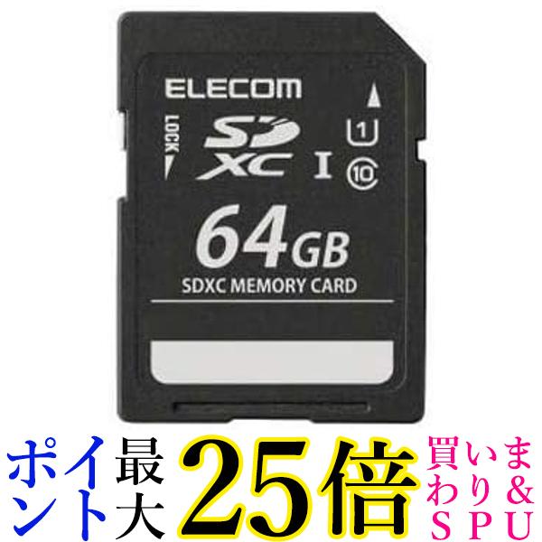 GR MF-DSD064GUL SDXCJ[h 64GB UHS-IΉ ELECOM 