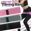 ヒップバンド 筋トレ 美尻 トレーニング エクササイズ スクワット バンド 太もも ヒップ 高耐久 強度別 3本セット (管理S) 送料無料