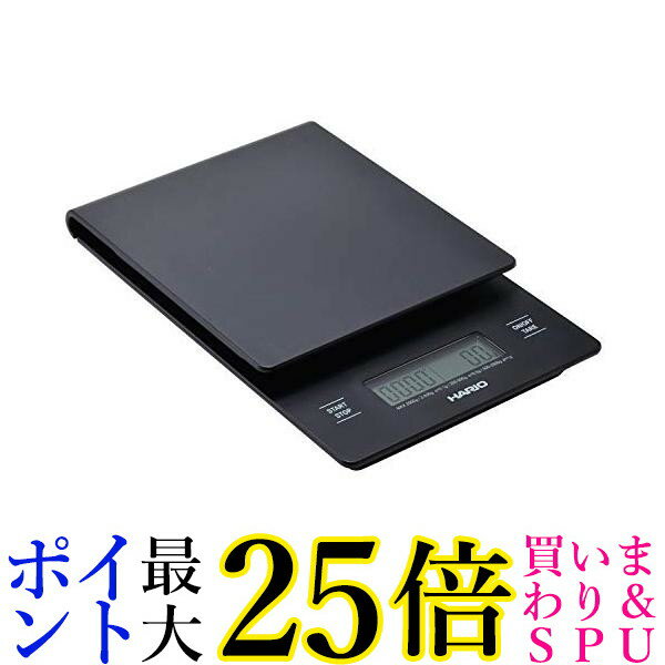 ハリオ VSTN-2000B V60 ドリップスケール ブラック HARIO　コーヒー 珈琲 抽出  ...