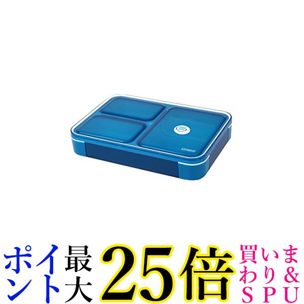 シービージャパン 弁当箱 クリアブルー 薄型 フードマン 600ml DSK 送料無料