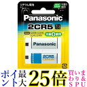 Panasonic 2CR-5W パナソニック 2CR5W カメラ 用 リチウム 6V 1個入 送料無料
