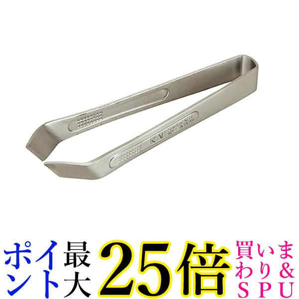 【メール便配送可能】18-0 先曲 ピンセット 15cm【業務用】【ステンレス】【骨抜き】