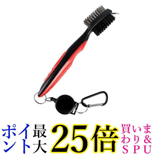 ★4日20:00〜11日01:59 スーパーセール！ポイントMAX25倍！★ゴルフクラブ クリーナー ブラシ 溝掃除 溝クリーナー メンテナンス ウェッジ アイアン フェースブラシ ゴルフ (管理C) 送料無料