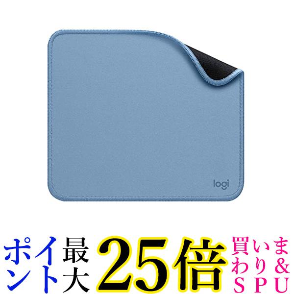 ロジクール MP10BL ブルーグレー マウスパッド 撥水 マウス パッド 小型 滑り止め 送料無料