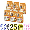 6個セット マースジャパン アイムス キャットフード 成猫用 インドアキャット チキン 1.5kg ドライフード IAMS MARS 送料無料