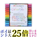 呉竹 TC-3100/24V ZIG カリグラフィー 24色セット 送料無料 【G】