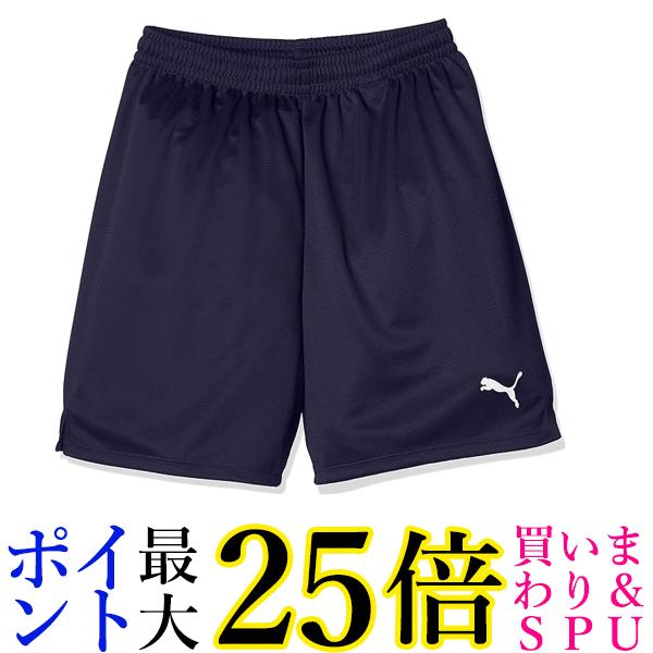 プーマ サッカー ゲームパンツ LIGA コア ジュニア 729972 キッズ ピーコート/プーマホワイト05 120 送料無料 【G】