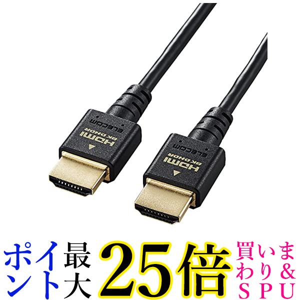 GR HDMI 2.1 P[u 1m 8K / 4K / 2KΉ Ultra High Speed HDMI X^Cv ubN DH-HD21ES10BK  yGz