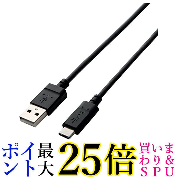 GR USB2.0 Type-C P[u USB-A to USB-C 1.0m ubN TB-AC10NBK  yGz