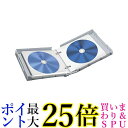 エレコム クリアケース 24枚収納 Blu-ray/DVD/CD 対応 クリア CCD-FBB24CR 送料無料 【G】
