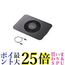 エレコム ノートパソコン冷却台 PS3 PS4 横置き 大型ファン 17インチまで対応 ブラック SX-CL21LBK 送料無料 【G】