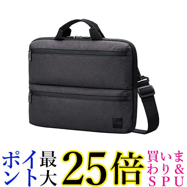 エレコム パソコンケース リサイクル素材 横型 取っ手付き 手提げ 撥水 14.0インチ ブラック BM-IBHCH14NBK 送料無料 【G】