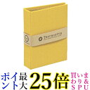 ナカバヤシ テラコッタ 溶着式ポケットアルバム チェキ20枚 イエロー TER-CK1P-70-Y 送料無料 【G】