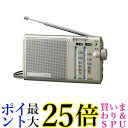 パナソニック ラジオ FM/AM/ワイドFM対応 シルバー RF-U156-S 送料無料 【G】